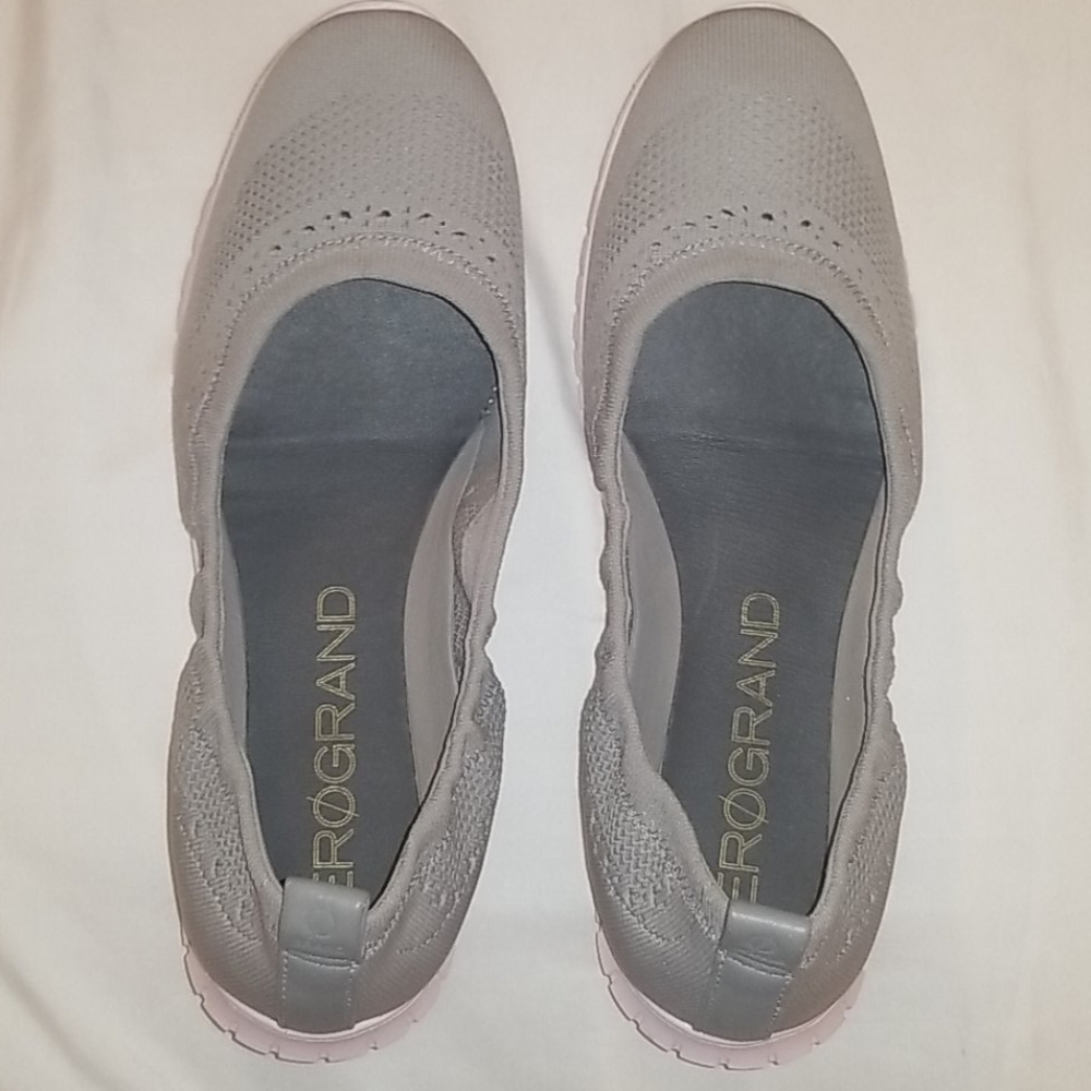 2/$35 11M Cole Haan Zero Grand Grey Flats